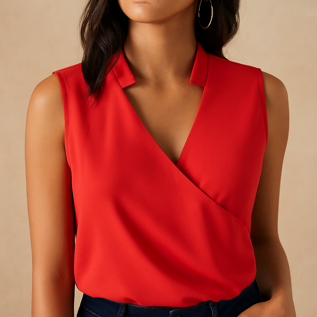 Sleeveless summer top for women | Hazel