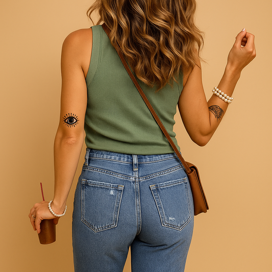 Slim fit cotton tank top for women | Lily