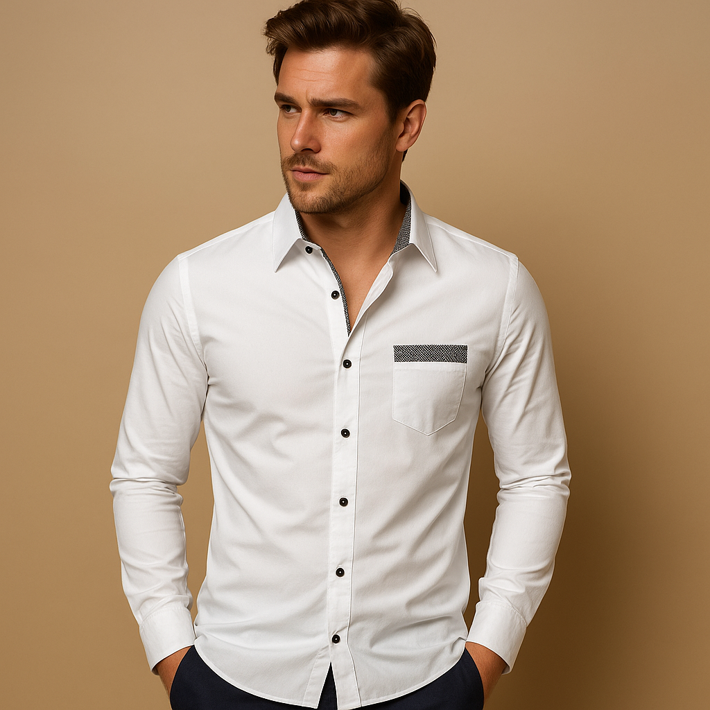 Slim fit dress shirt for men | Marcus