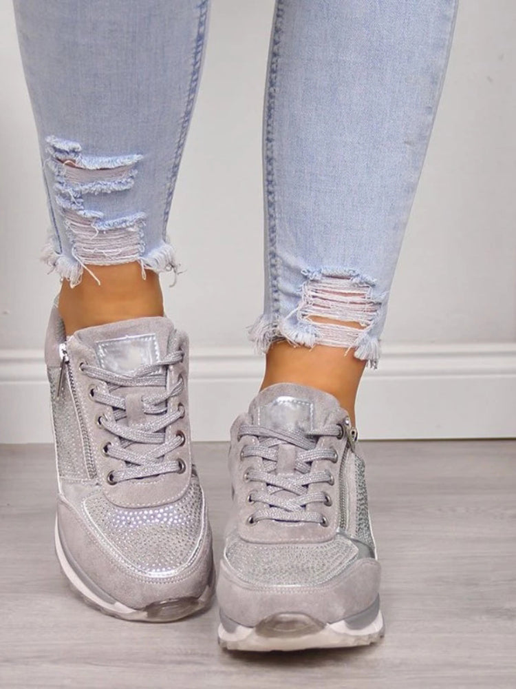 Women's Sneakers – Lace-Up Casual Shoes