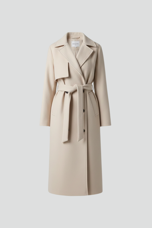 Women's Trench Coat – Tailored Longline Coat
