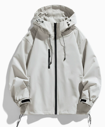 Women's Waterproof Ski Jacket – Hooded Zip-Front Design