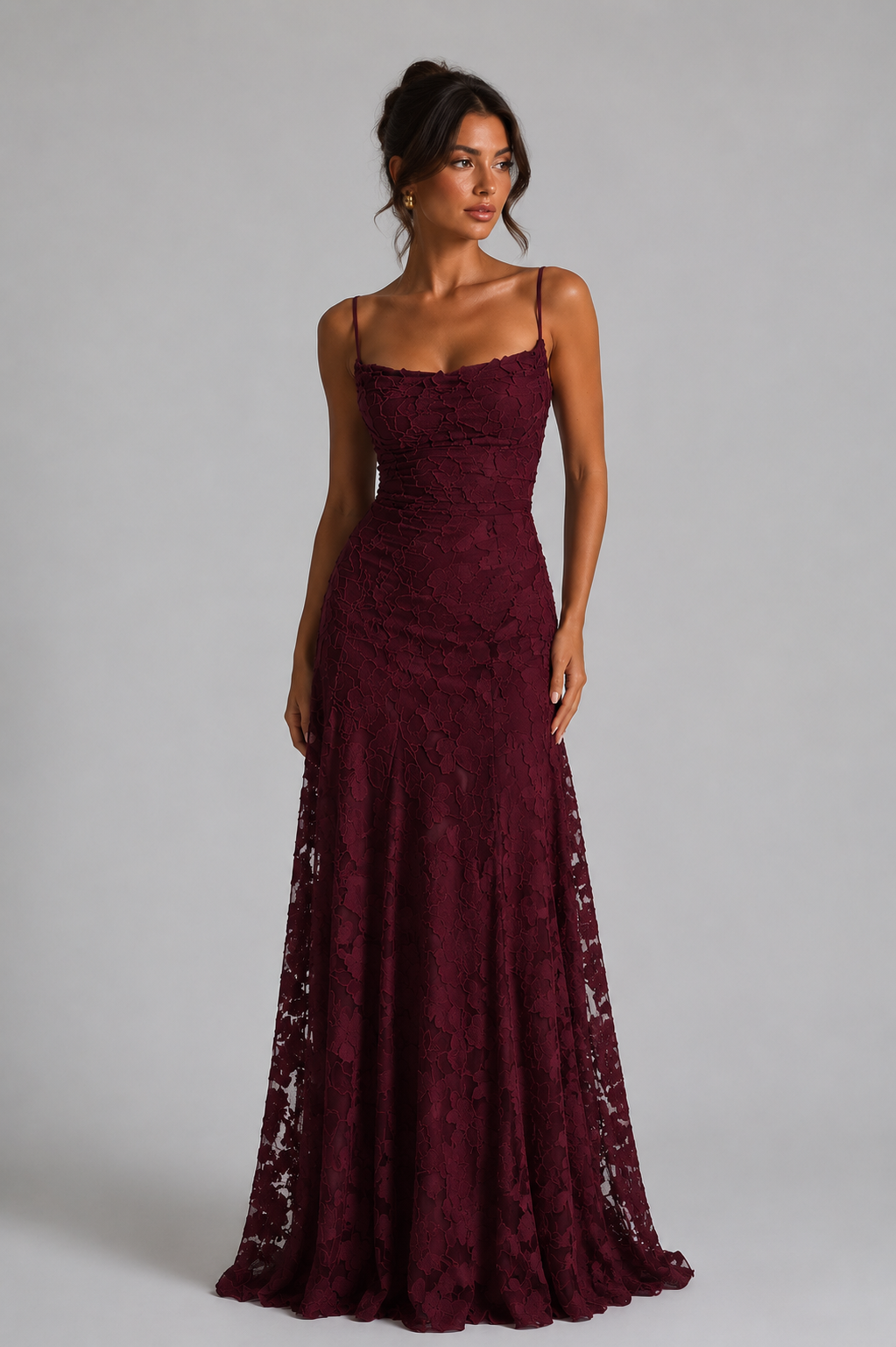 Women's Wedding Guest Dress – Floral Maxi Dress