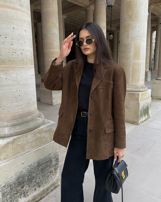 Women's Banbury Faux Suede Blazer