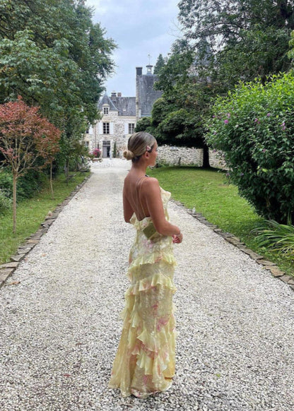 Airborne Summer Formal Maxi Dress