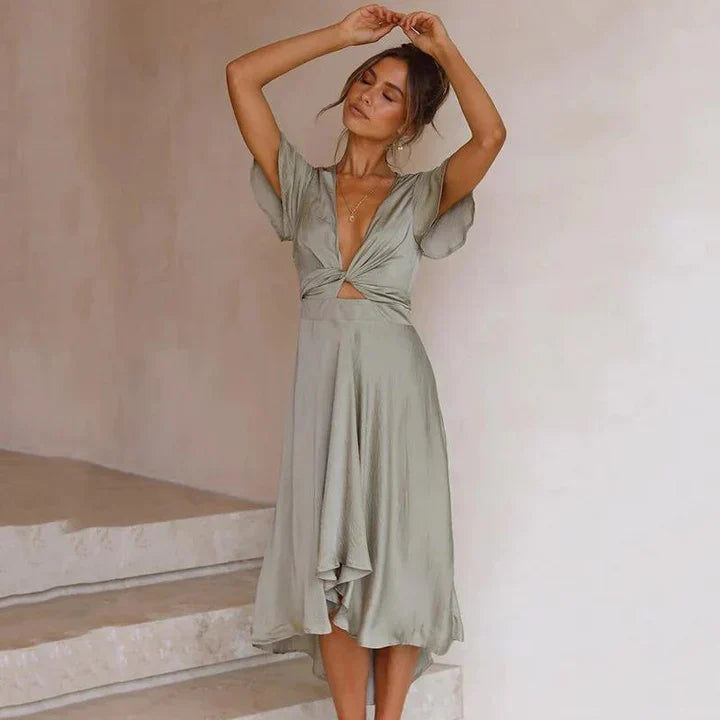 Luna Flowing vintage Cocktail dress