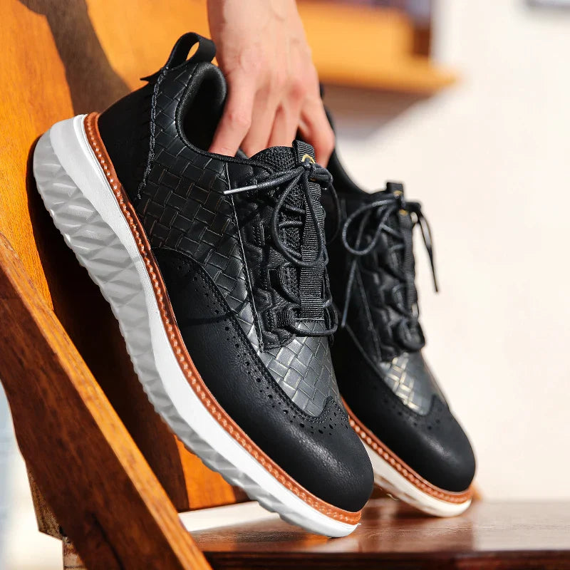Enzo - Vegan Leather Sneakers
