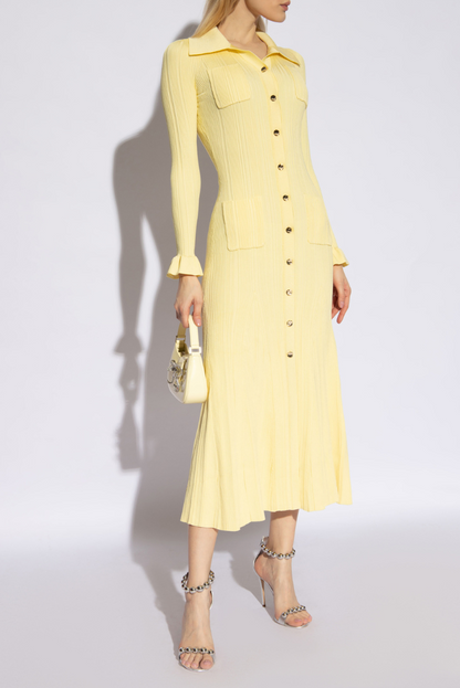 Sylvie Knit Smart Casual Summer Midi Dress