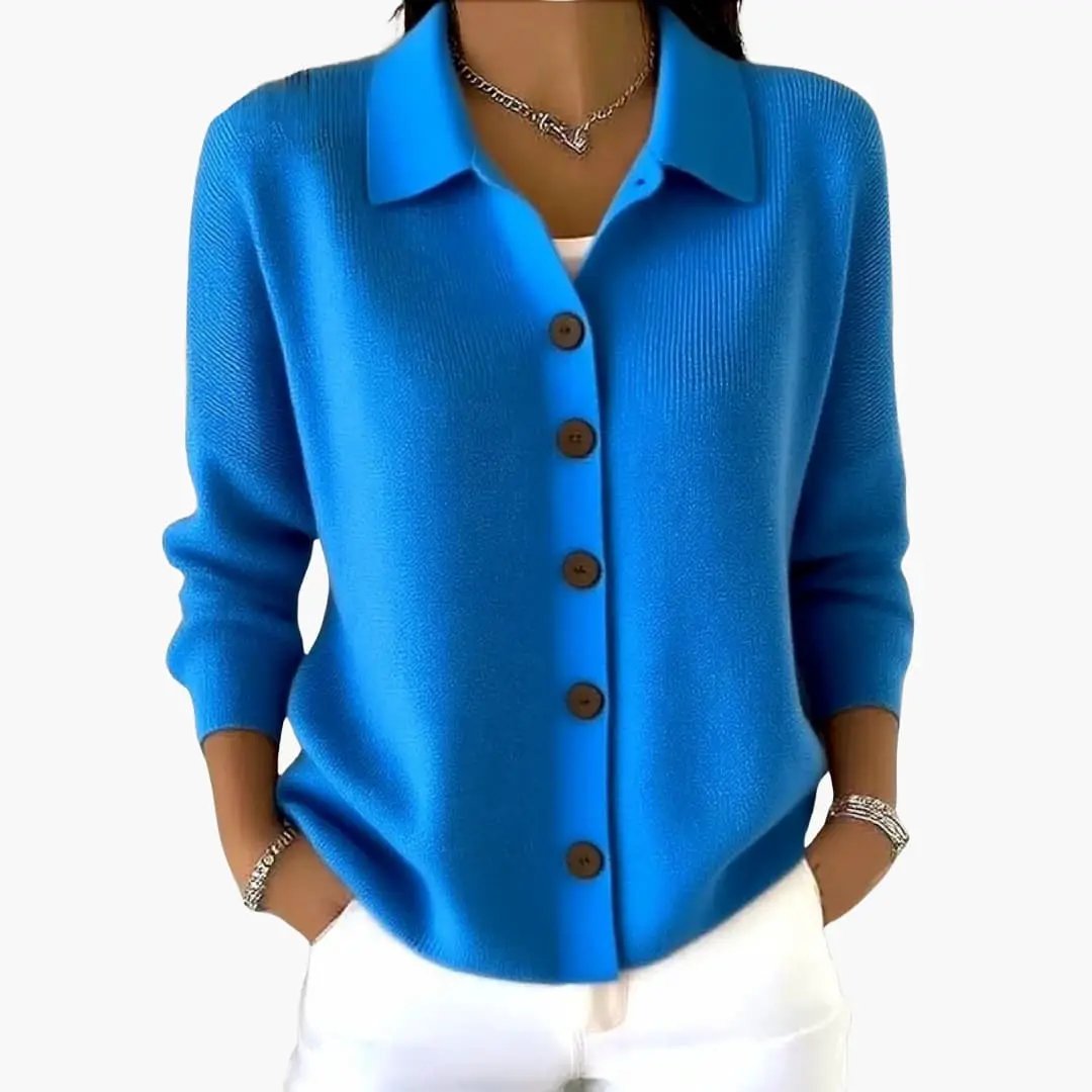 Alexa | Cardigan Sweater – Women's Textured Button Front Knit
