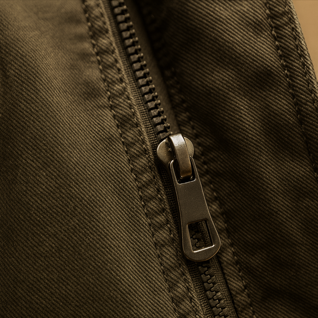 Biker jacket with long sleeves for men | Carter