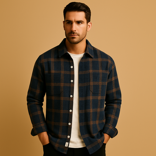 Casual plaid shirt for men | Oliver