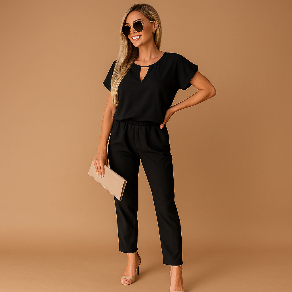 Chic tailored jumpsuit for women | Amelia