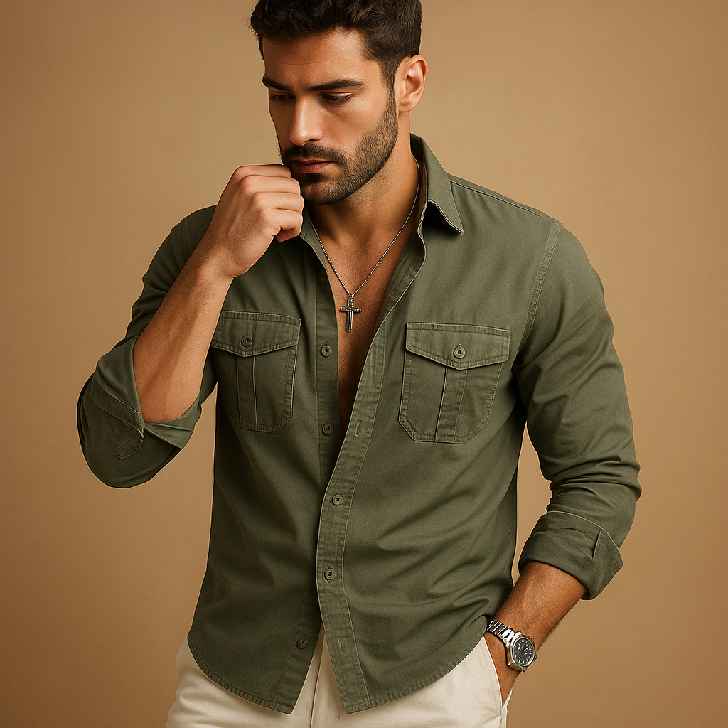 Classic button down shirt for men | Ethan
