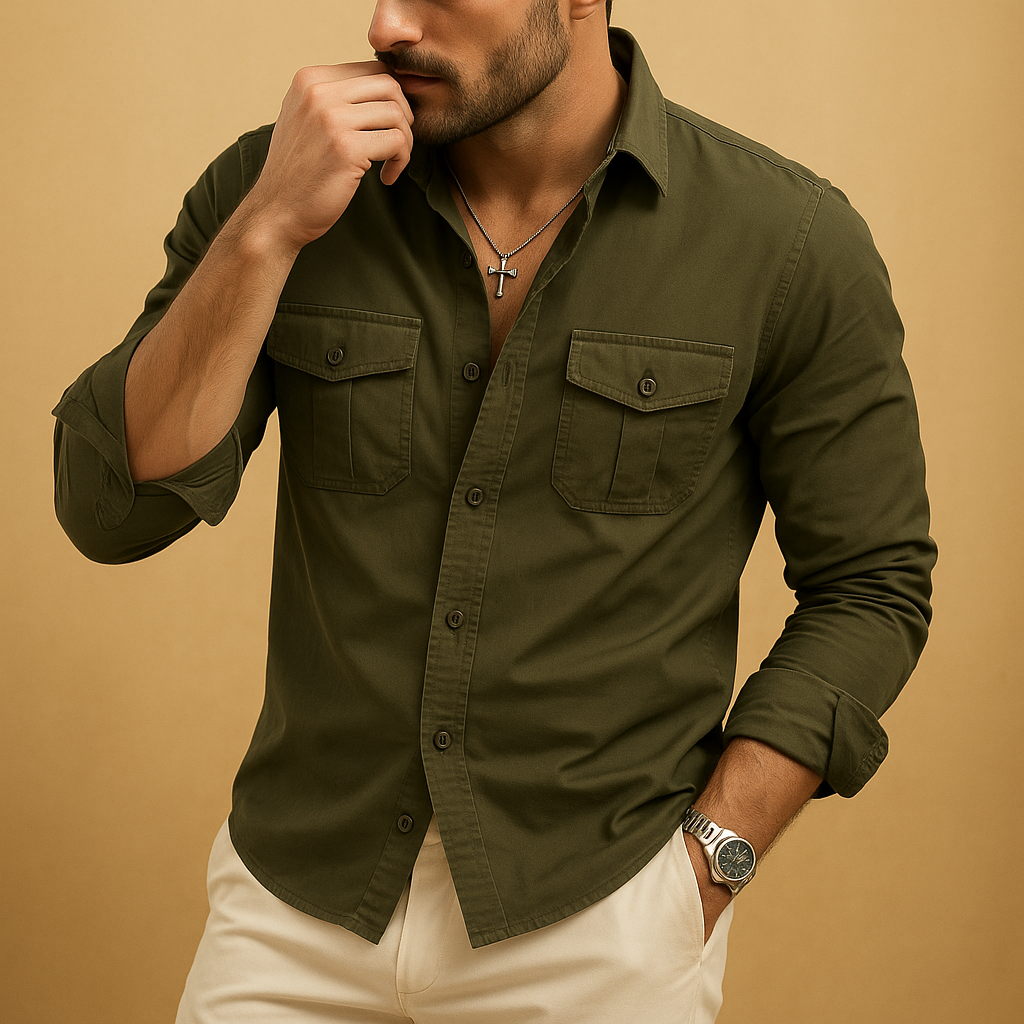 Classic button down shirt for men | Ethan