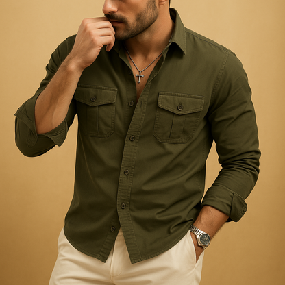 Classic button down shirt for men | Ethan