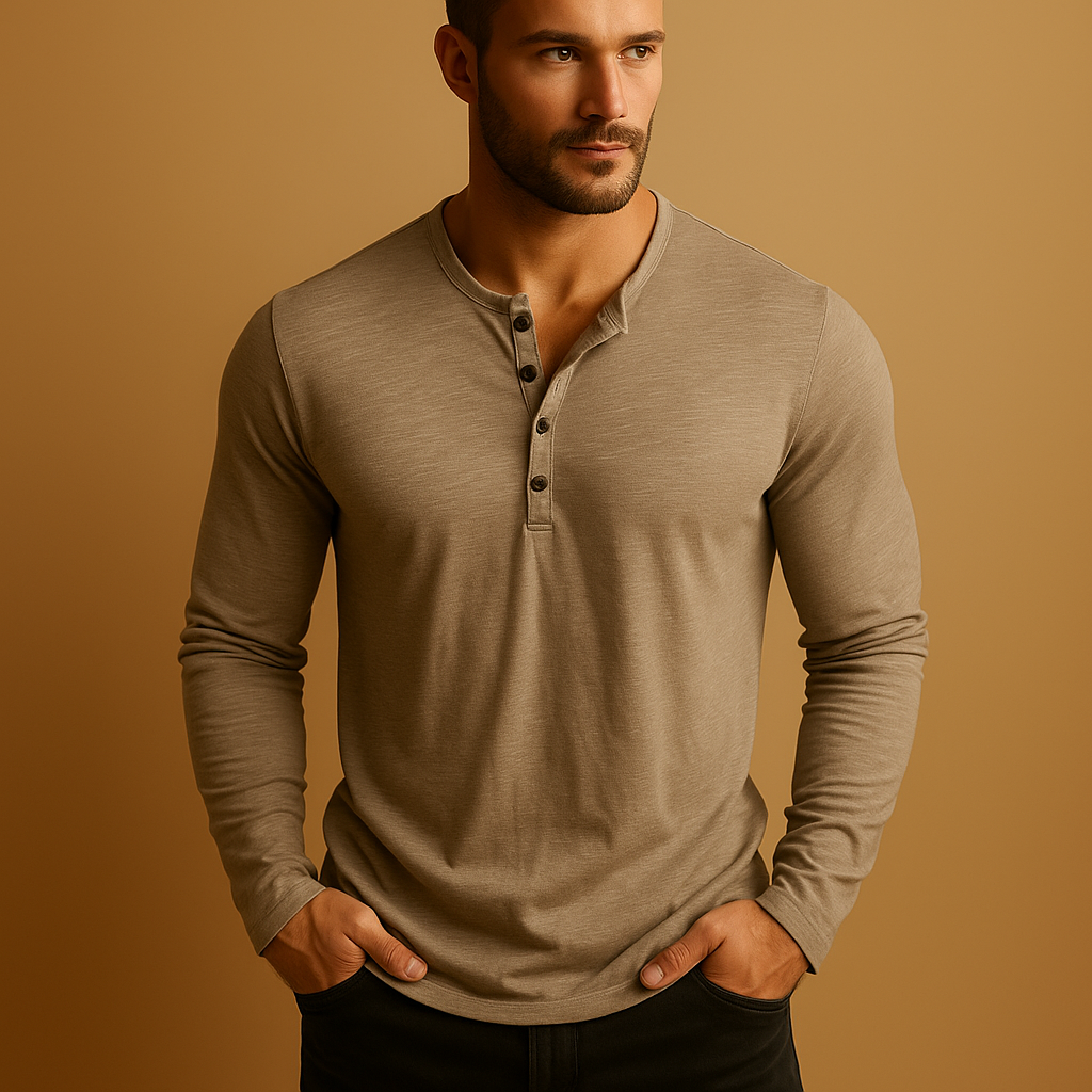 Classic long sleeve shirt for men | Victor