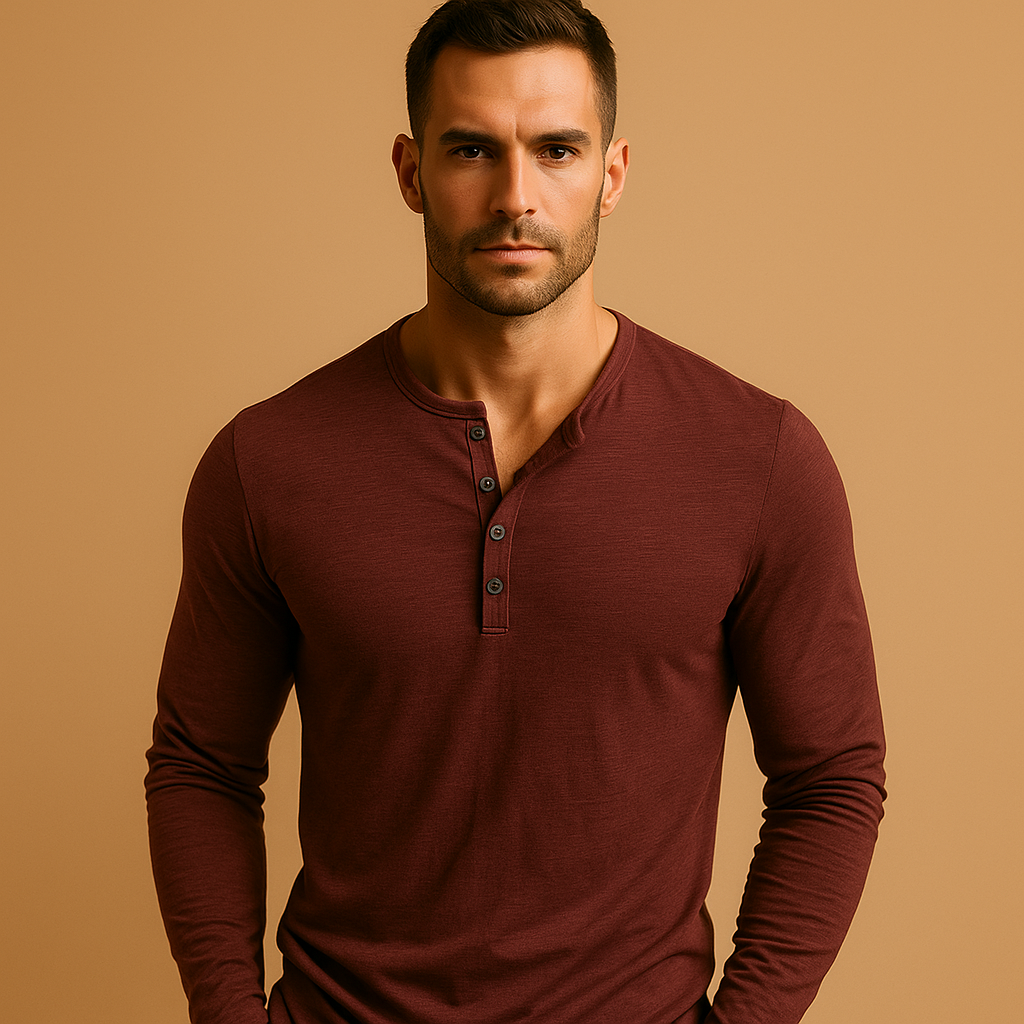Classic long sleeve shirt for men | Victor