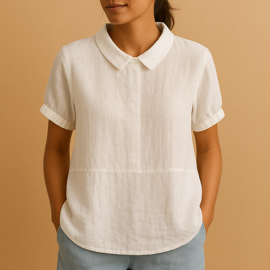 Elegant fitted blouse for women | Naomi