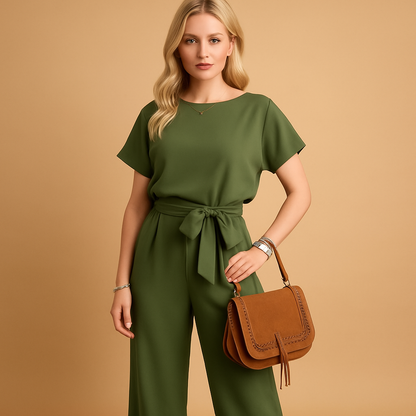 Elegant tailored jumpsuit for women | Lila