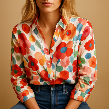 Floral lightweight blouse for women | Grace