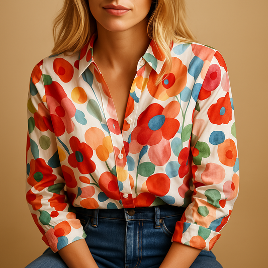 Floral lightweight blouse for women | Grace