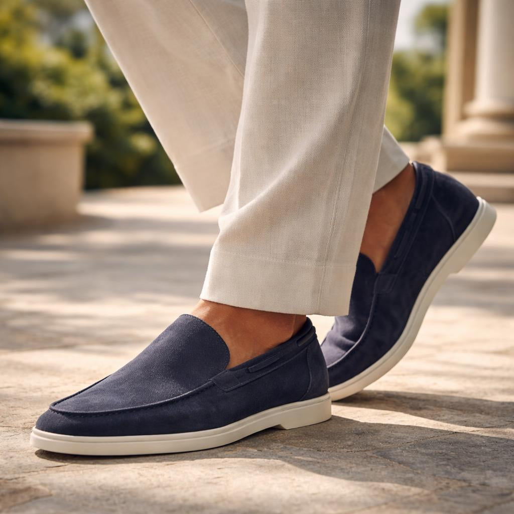 Xavier - Suede Loafers