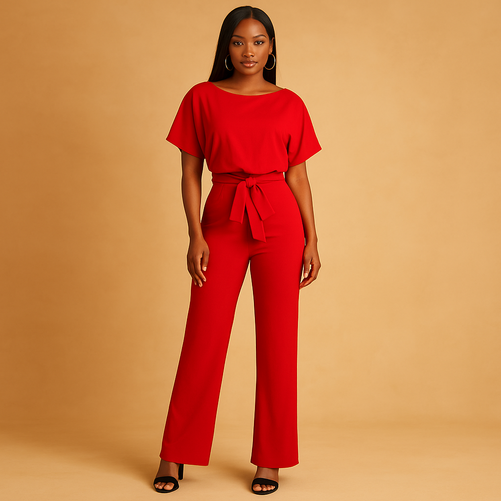 Glitter halter jumpsuit for women | Aurelia