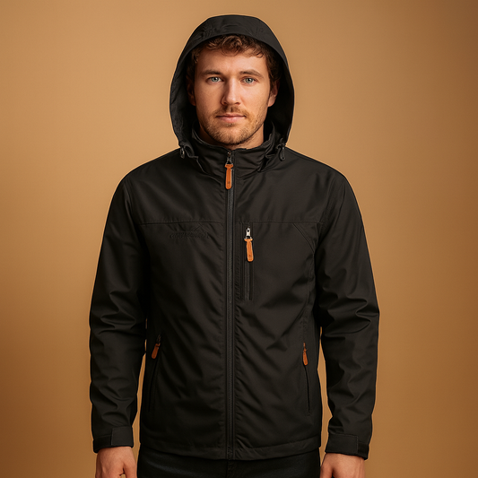 Lightweight waterproof rain jacket for men | Mason