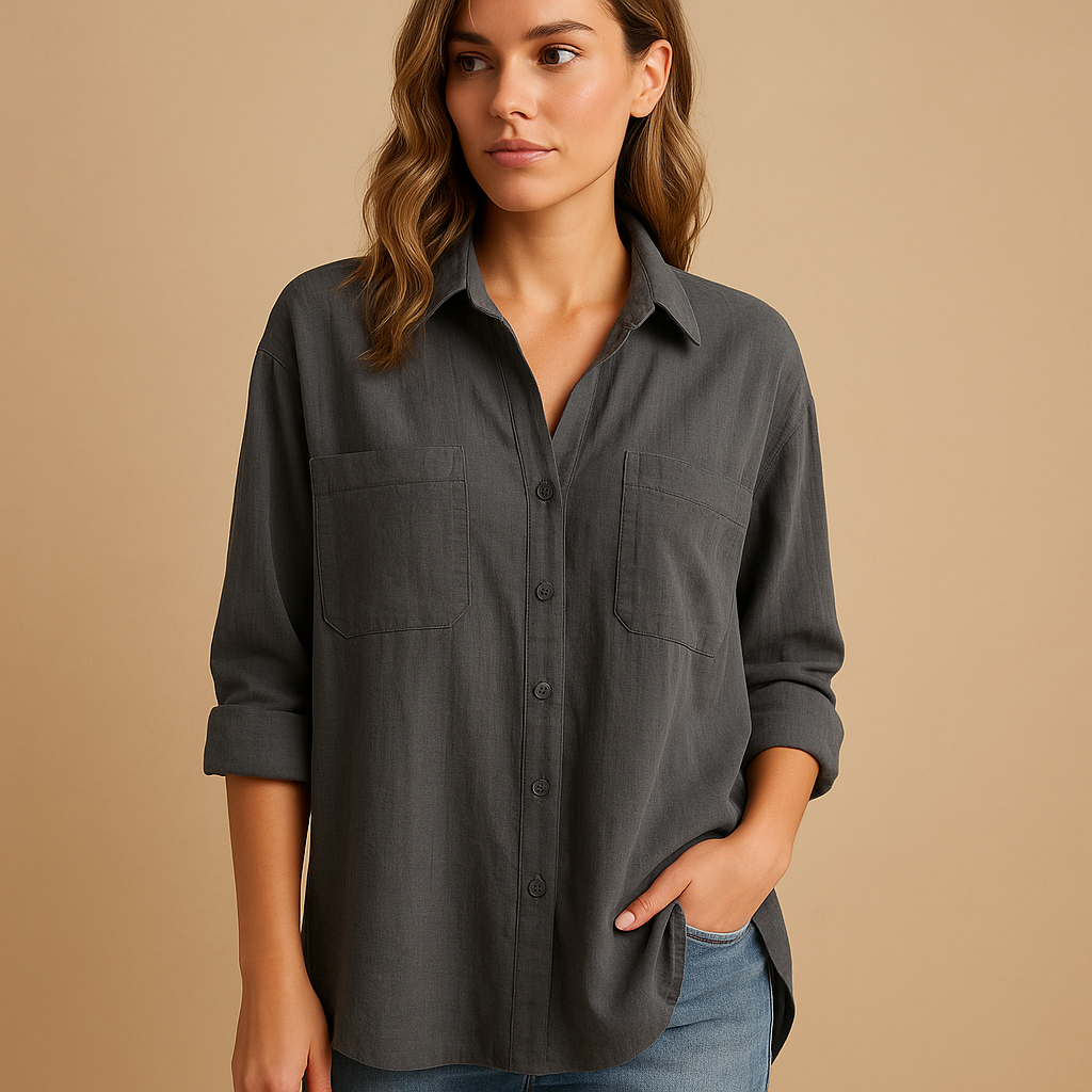 Long sleeve airy blouse for women | Sophia
