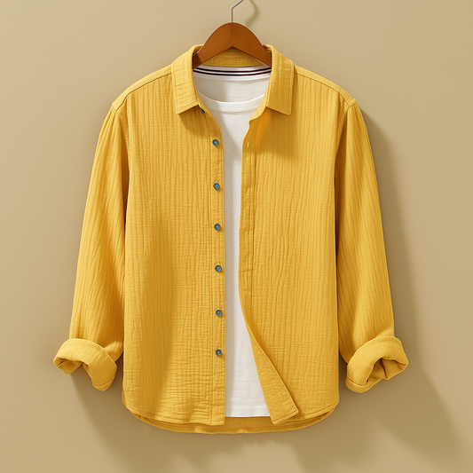 Long sleeve button down shirt for men | Oliver