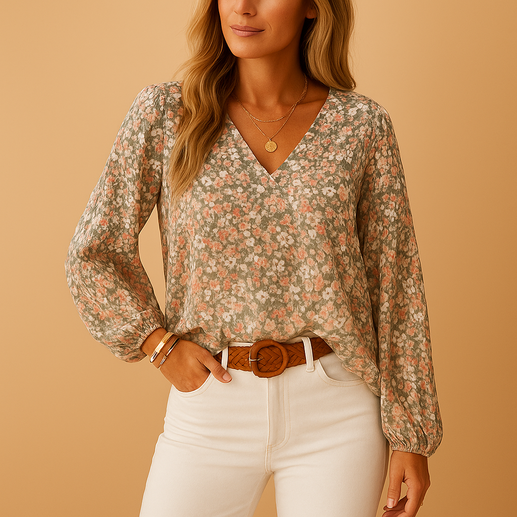 Long sleeve elegant blouse for women | Clara