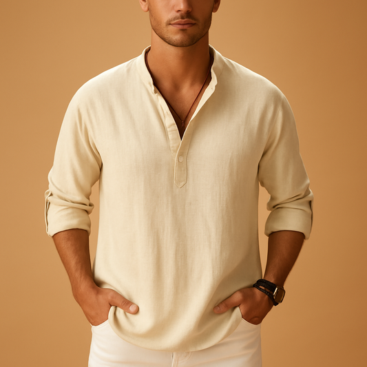 Lightweight long sleeve shirt for men | Damian
