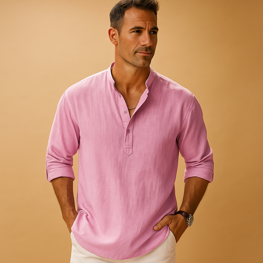Lightweight long sleeve shirt for men | Damian