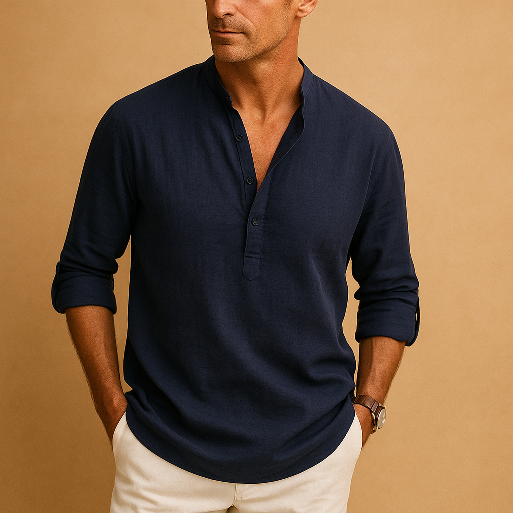 Lightweight long sleeve shirt for men | Damian