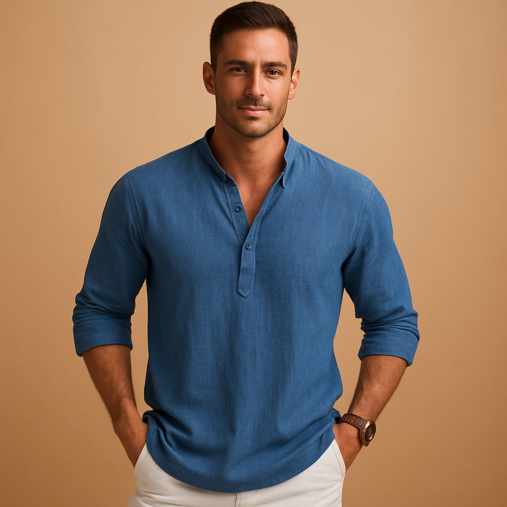 Lightweight long sleeve shirt for men | Damian