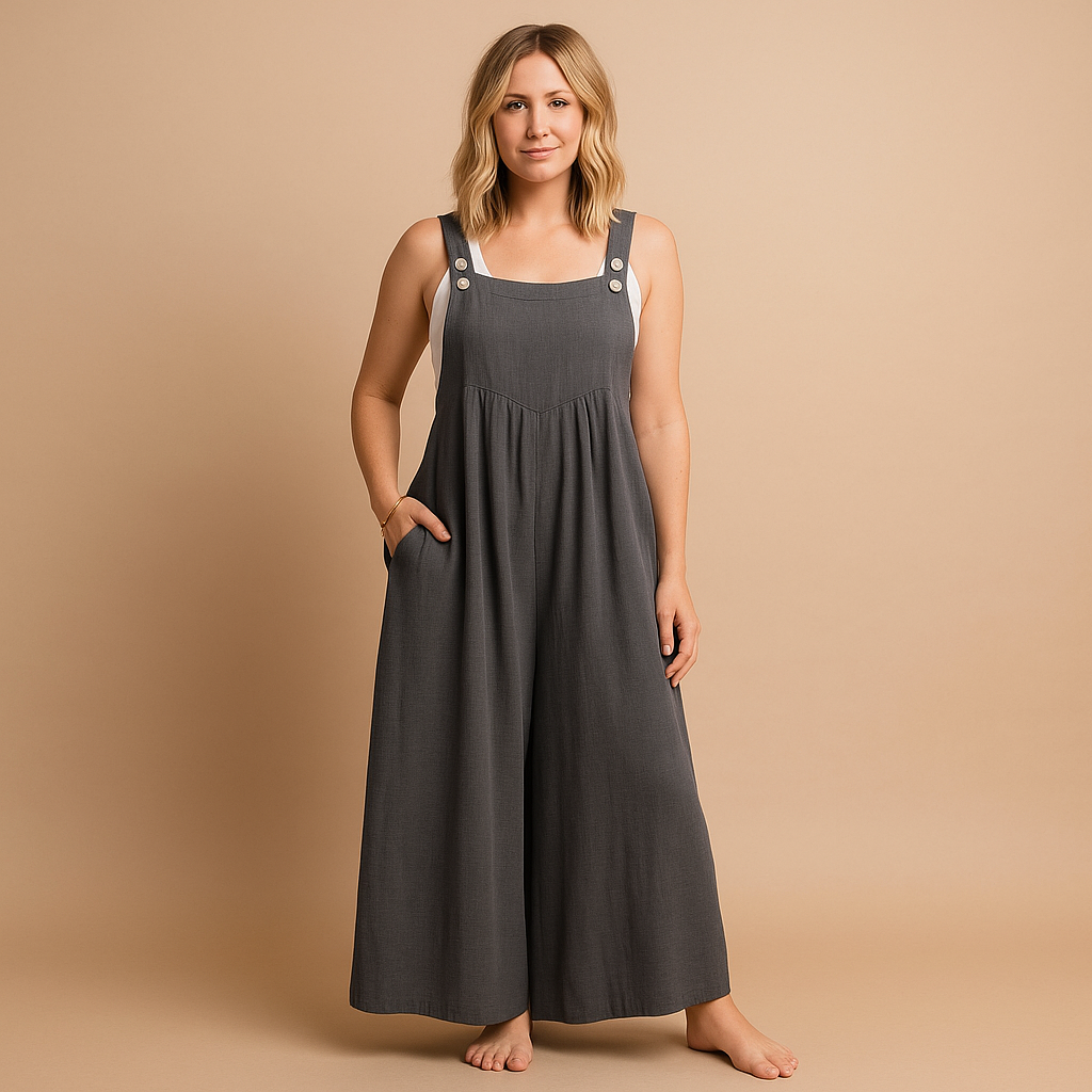 Loose cotton overall for women | Sophia