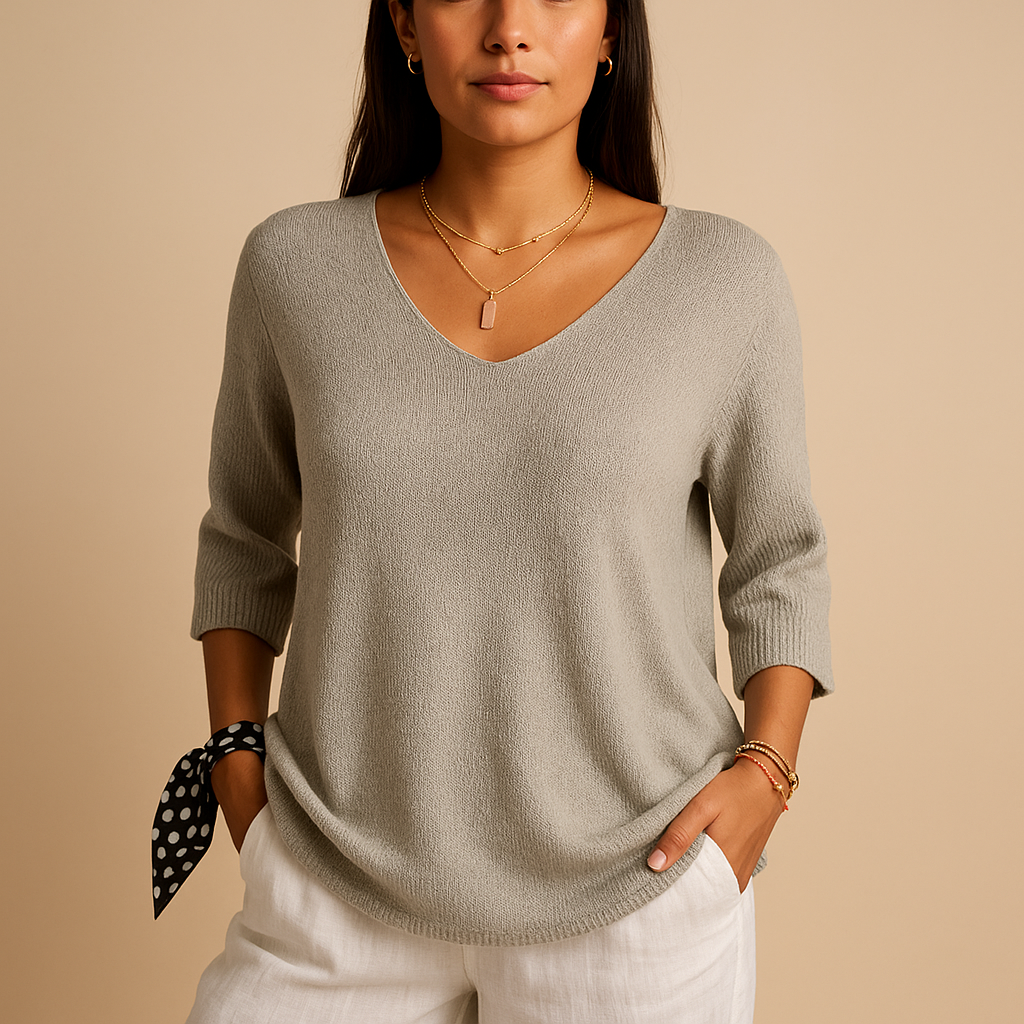Loose fit luxury top for women | Isla