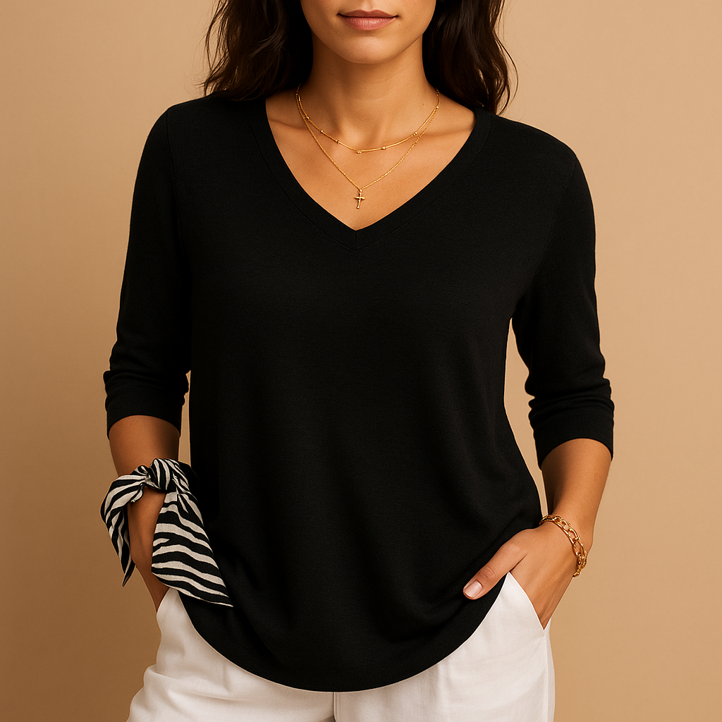 Loose fit luxury top for women | Isla