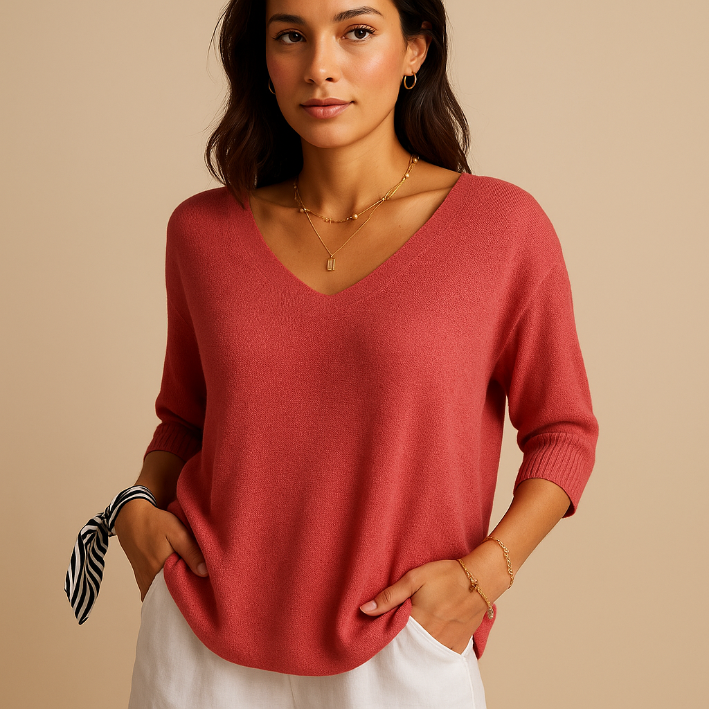 Loose fit luxury top for women | Isla