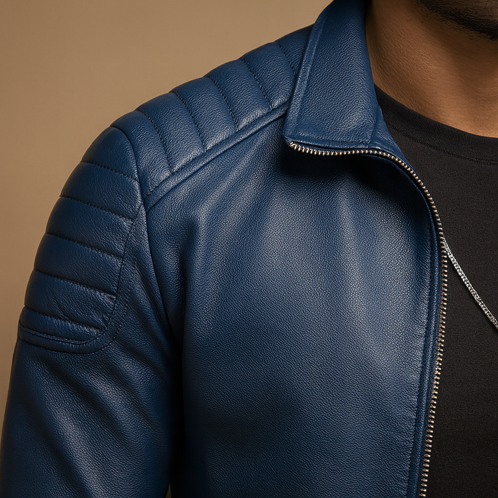 Luxury biker jacket for men | Sebastian