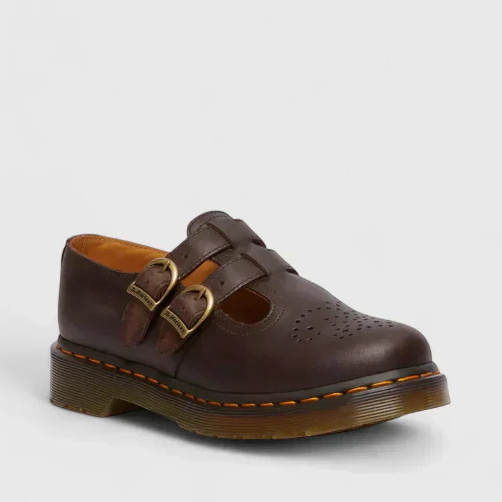 Mary | Mary Jane Shoes for Women – Double Buckle Flats