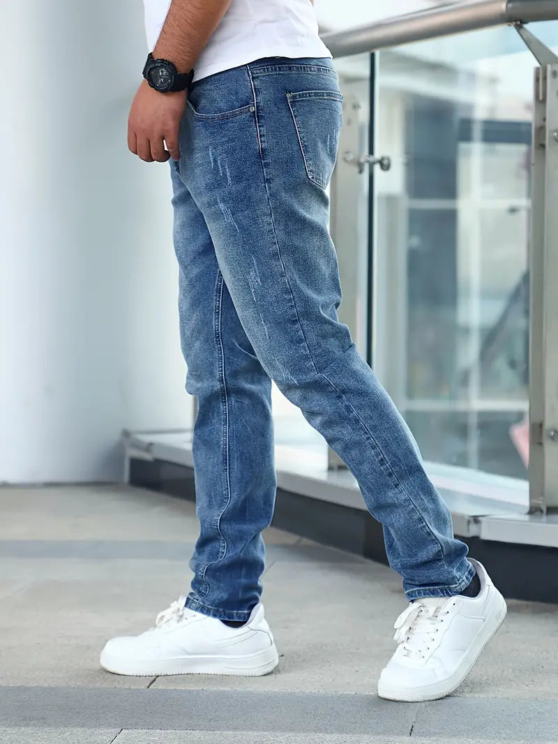 Men's Jeans – Classic Straight Leg Everyday Denim