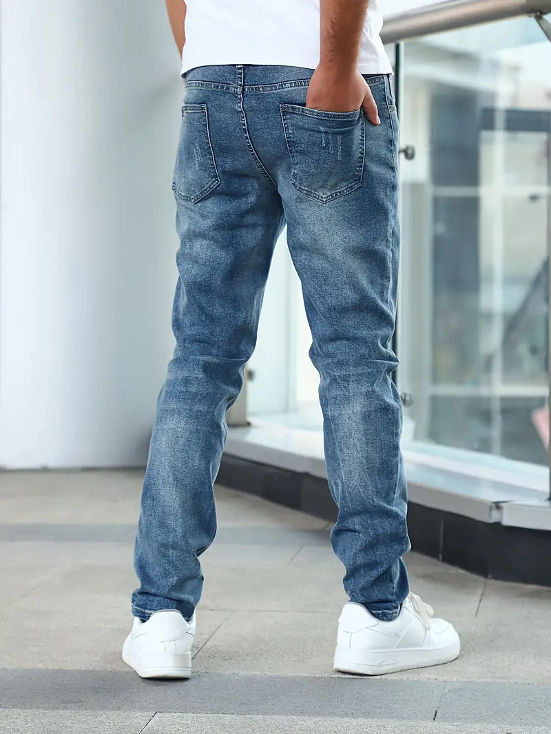 Men's Jeans – Classic Straight Leg Everyday Denim