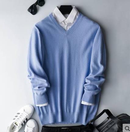 Men's Sweater – Classic Crewneck Knit Pullover