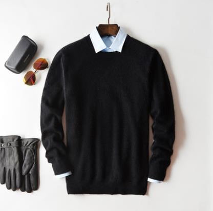 Men's Sweater – Classic Crewneck Knit Pullover