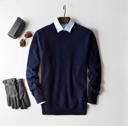 Men's Sweater – Classic Crewneck Knit Pullover