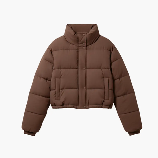 Miles | Jackets for Women – Cropped Puffer with Front Zipper