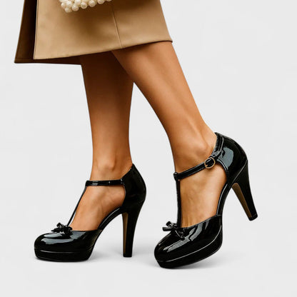 Oriah | Women's Winter Heels – Stylish Platform Dress Pumps