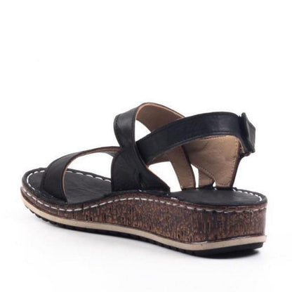 Maria - Strappy Wedge Sandals