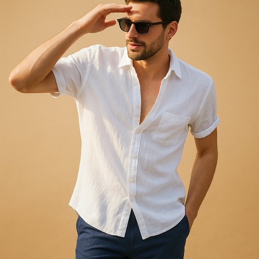 Short sleeve summer shirt for men | Daniel